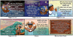 God Will Take Care of You Illustrated Sunday School Songs Look Inside 6160