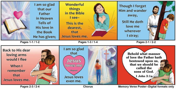 Jesus Loves Even Me Visualized Hymns for Kids Look Inside 6260