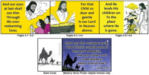 Once in Royal David's City Illustrated Bible Songs for Kids Look Inside 6320
