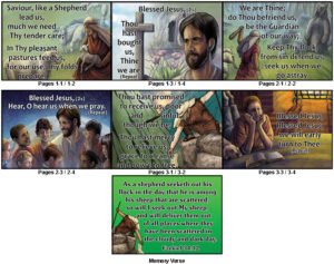 Savior, Like a Shepherd Lead Us Illustrated Hymn Look Inside 6360