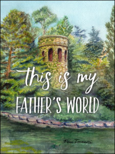 This Is My Father's World Illustrated Hymn 7007