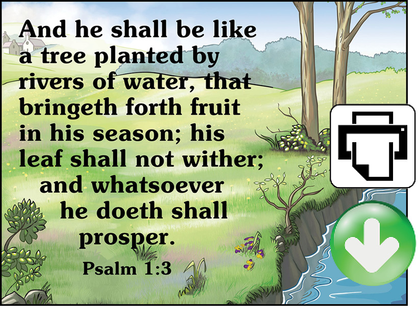 Psalms 1:3 Memory Verse Download (Ready-to-Print PDF) - Bible Visuals ...