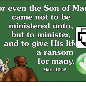 Mark 10:45 Memory Verse Download (Ready-to-Print PDF)