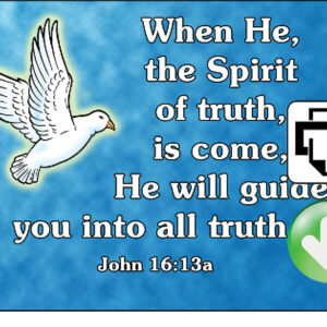 John 16:13a Memory Verse Download (Ready-to-Print PDF)