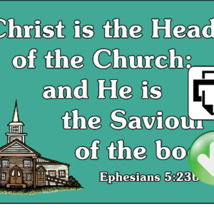 Ephesians 5:23b Memory Verse Download (Ready-to-Print PDF)