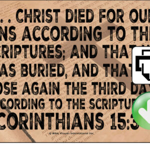 First Corinthians 15:3-4 Memory Verse Download (Ready-to-Print PDF)