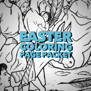Easter Coloring Page Packet (Printable PDF Download)