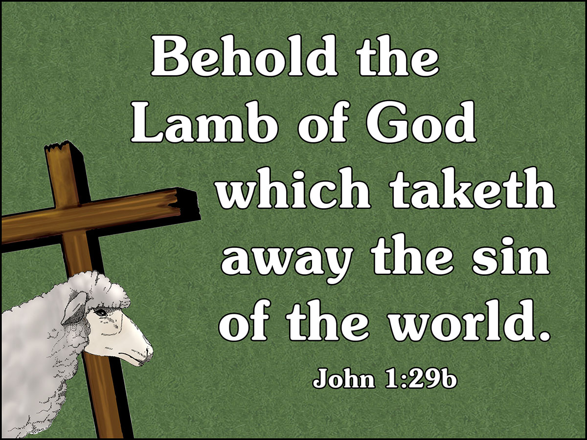 John 1:29b Memory Verse Download (Ready-to-Print PDF) - Image 2