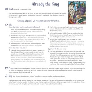 Palm Sunday Devotional and Coloring Page Downloads (Ready-to-Print PDF)